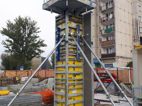 Etap 1 - Osiedle Primo #1 - Łódź Śródmieście - kronika budowy sierpień 2018