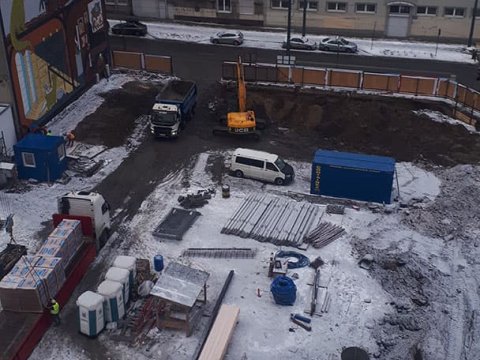 Etap 2 - Osiedle Primo #1 - Łódź Śródmieście - kronika budowy Styczeń 2019