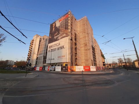 Etap 1 - Osiedle Primo #2 - Łódź Śródmieście - kronika budowy październik 2019