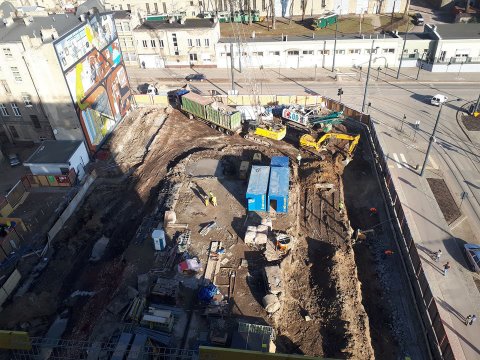 Etap 2 - Osiedle Primo #3 - Łódź Śródmieście - kronika budowy Luty 2019