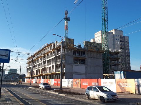 Etap 1 - Osiedle Primo #1 - Łódź Śródmieście - kronika budowy Listopad 2018