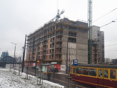 Etap 1 - Osiedle Primo #4 - Łódź Śródmieście - kronika budowy Styczeń 2019