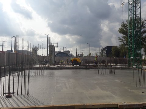 Etap 1 - Osiedle Primo #5 - Łódź Śródmieście - kronika budowy sierpień 2018