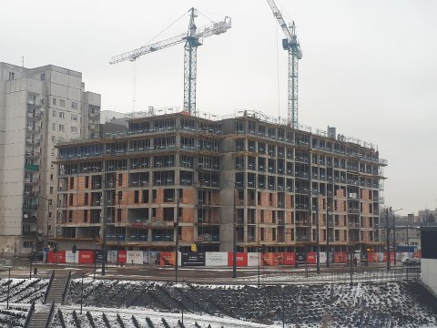 Etap 1 - Osiedle Primo #6 - Łódź Śródmieście - kronika budowy Styczeń 2019