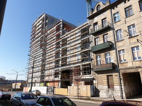 Etap 2 - Osiedle Primo #6 - Łódź Śródmieście - kronika budowy Marzec 2020