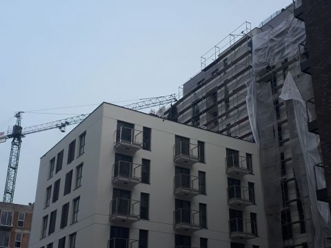 Etap 1 - Osiedle Primo #7 - Łódź Śródmieście - kronika budowy styczeń 2020