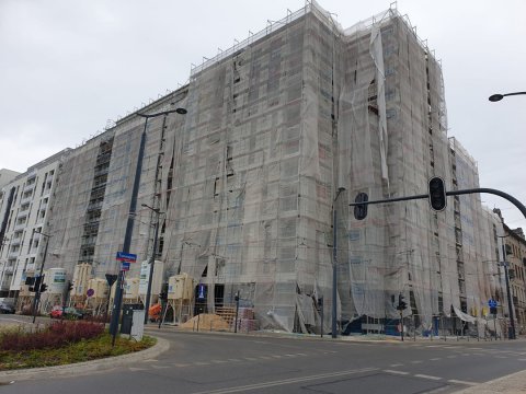 Etap 2 - Osiedle Primo #1 - Łódź Śródmieście - kronika budowy czerwiec 2020