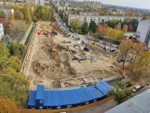 Złota Oksza - kronika budowy październik 2022